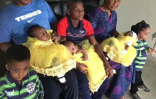Woman gives birth to a baby girl 5 months after having a set of twins