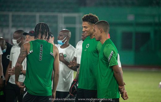 Super Eagles of Nigeria (Twitter/Modo Victor Ekene)