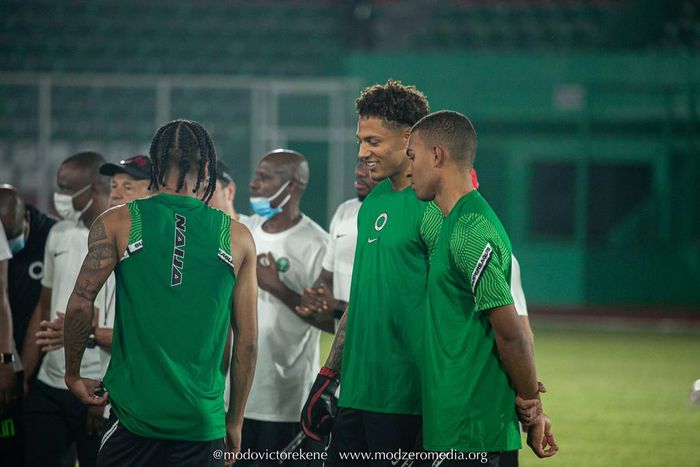 Super Eagles of Nigeria (Twitter/Modo Victor Ekene)