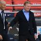 Zinedine Zidane (left) and Ronald Koeman (right) greeting each other at the Clasico on Saturday.