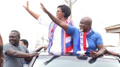 Gifty Osei and Hopeson Adorye
