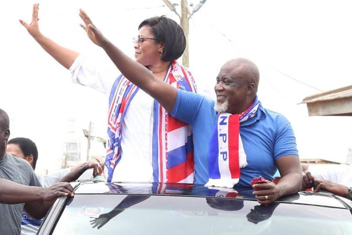 Gifty Osei and Hopeson Adorye