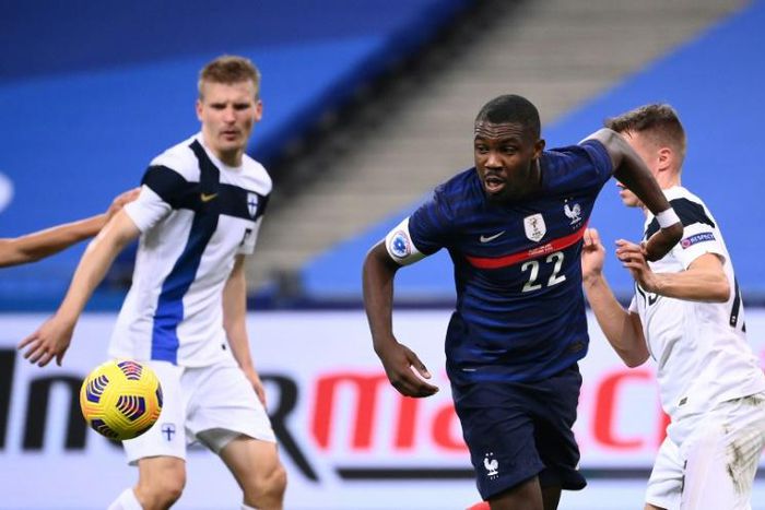 Marcus Thuram impressed in his France debut despite a 2-0 defeat to Finland