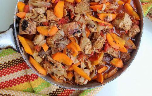 Tuna cabbage stew