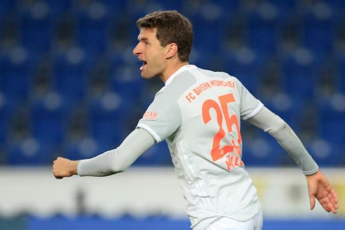 The impressive form of Thomas Mueller continues to fuel calls for him to be recalled to the Germany squad