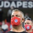 Bayern Munich fans at the Super Cup between their team and Sevilla in Budapest recently
