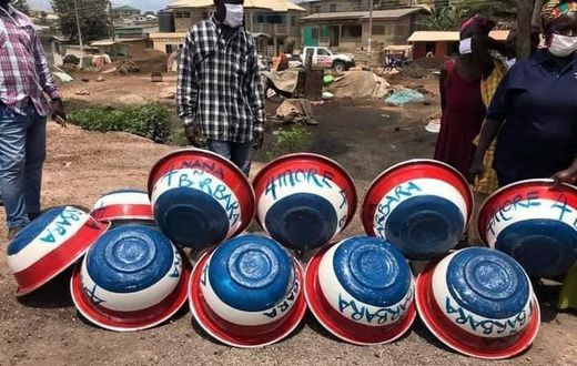 MP distributes NPP-branded head pans to construction workers