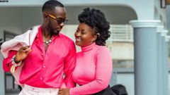Okyeame Kwame and his wife
