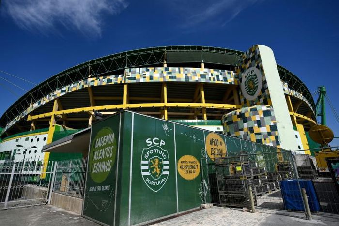 The Estadio Jose Alvalade in Lisbon, one of two stadiums being used for the 'Final Eight' of this season's Champions League