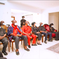 John Mahama and running mate Prof. Naana Jane Opoku Agyemang mourn with the Rawlings'