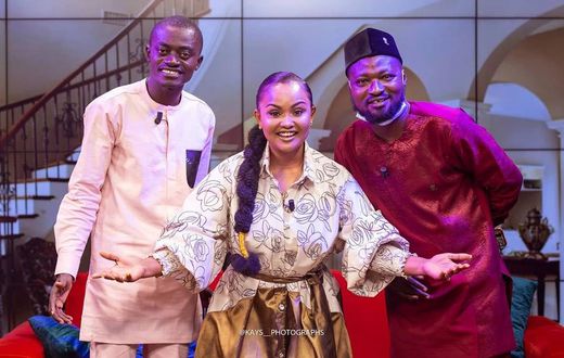 Lil Win, Nana Ama McBrown and Funny Face