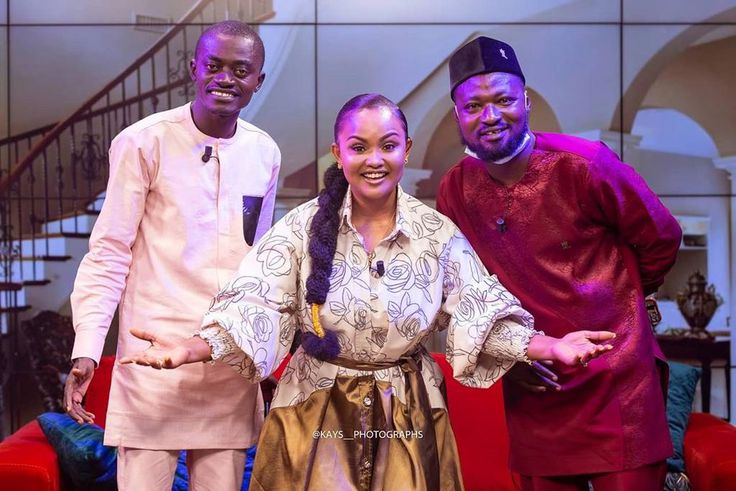 Lil Win, Nana Ama McBrown and Funny Face