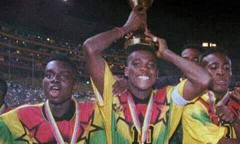 Amaniampong on the left