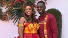 Joe Mettle and his wife, Selasie