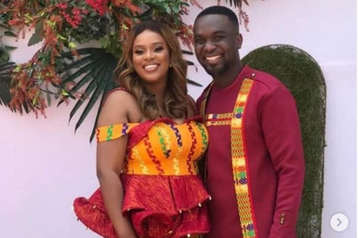 Joe Mettle and his wife, Selasie