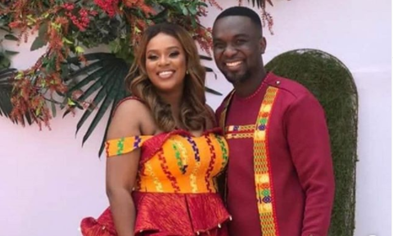 Joe Mettle and his wife, Selasie