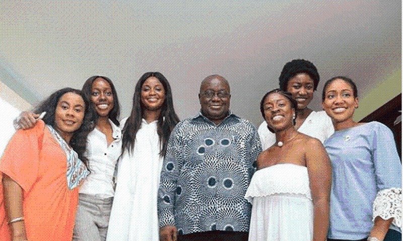 Meet the beautiful family of Nana Addo Dankwa Akufo-Addo