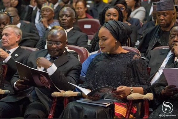 Dr Bawumia and his wife, Samira Bawumia
