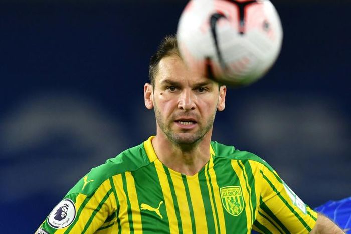 West Bromwich Albion defender Branislav Ivanovic