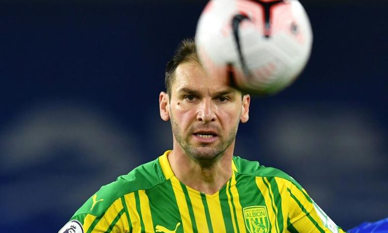 West Bromwich Albion defender Branislav Ivanovic