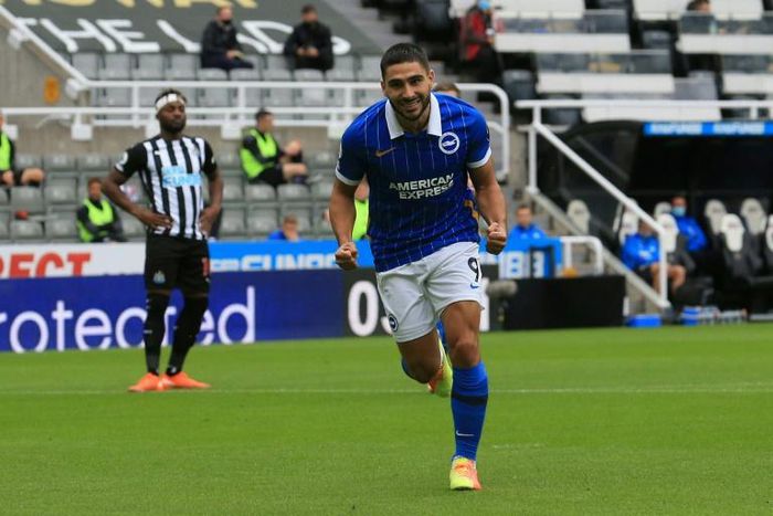 Back in the fold - Brighton striker Neal Maupay