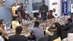 Housemates clashed over food this morning [Africa Magic]