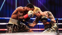 Micah was knocked out in round 3