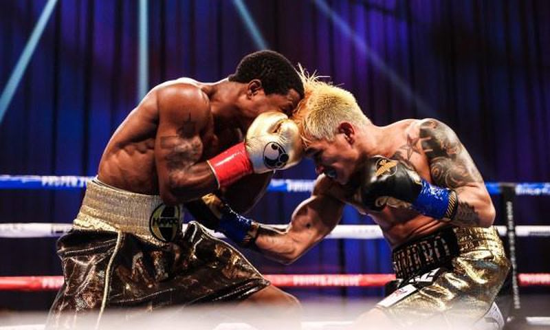 Micah was knocked out in round 3