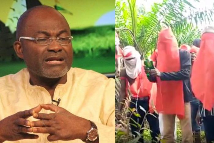 NDC youth rain curses on Kennedy Agyapong over accusations against Ato Forson