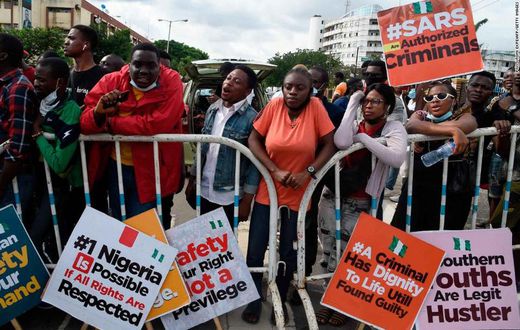 Protest in Nigeria