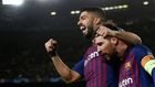 Suarez struck up a strong friendship with Messi at Barca