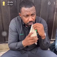 John Dumelo drinks Hausa Koko