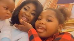 Rev Obofour's daughter and mother