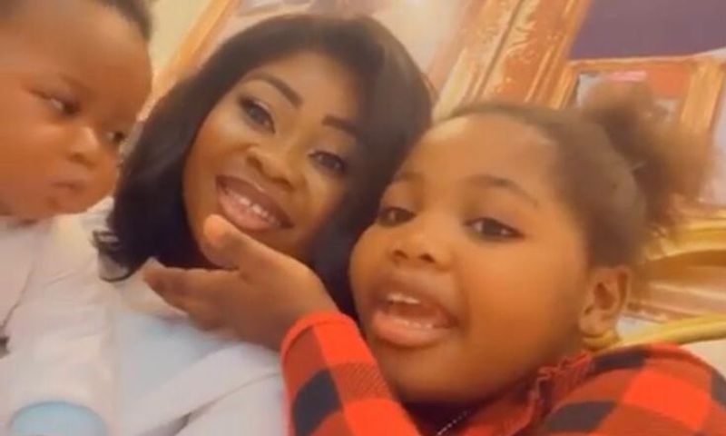 Rev Obofour's daughter and mother