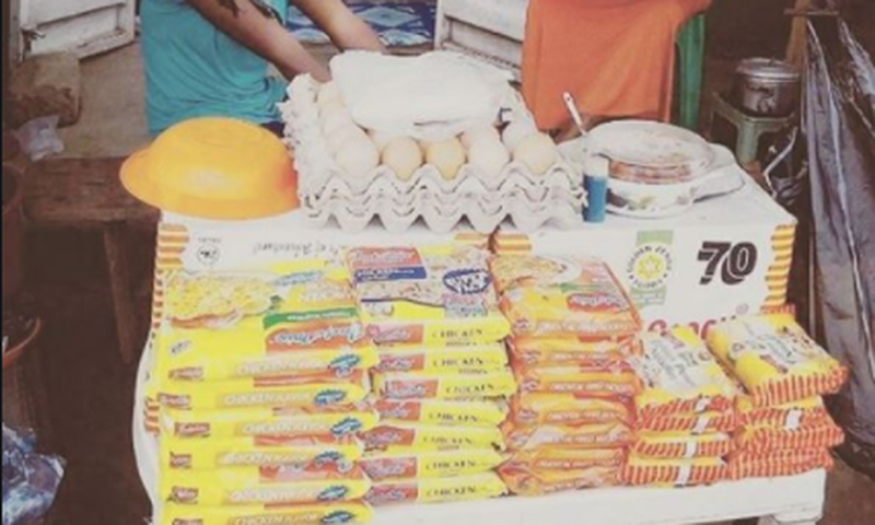 Street Hustle Accra: A day in the life of Pearl, 24, selling noodles to support her family after losing her job as a teacher
