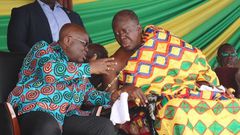Nana Addo with Otumfuo