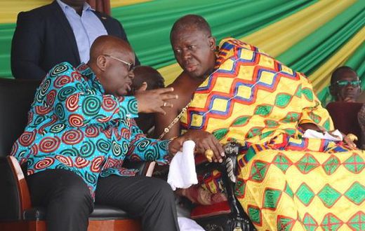 Nana Addo with Otumfuo