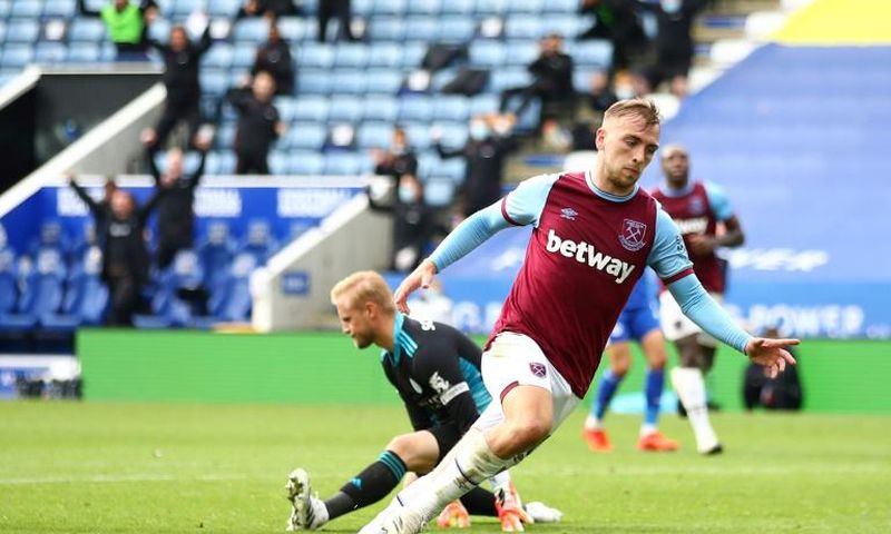 West Ham's Jarrod Bowen scored against Leicester