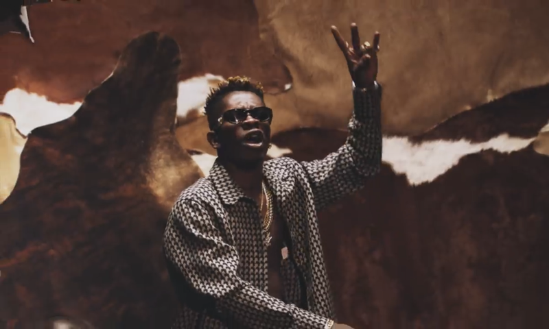 Shatta Wale and Beyoncé in Already music video