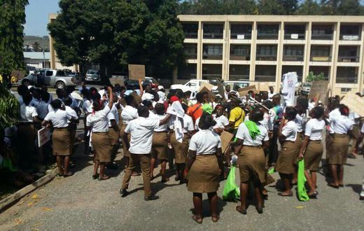 NDC gives GHc2,000 to picketing Hygiene students who were dispersed by Police