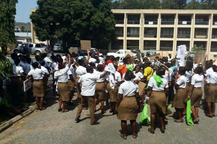 NDC gives GHc2,000 to picketing Hygiene students who were dispersed by Police