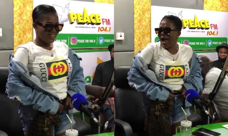MzBel nearly shows off pubic hair to prove she's not going grey