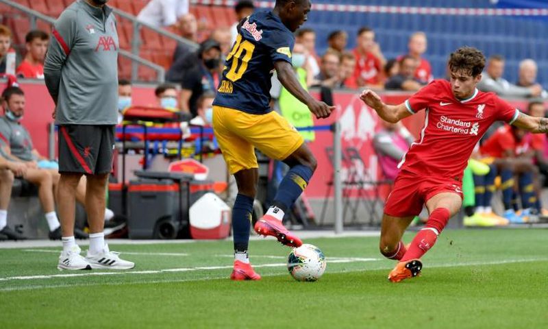 Liverpool players have supported Neco Williams (R) after his online abuse