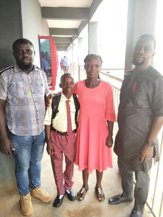 Boy, 11 arrested for declaring himself Nigeria’s IGP taken to school to pursue his dream