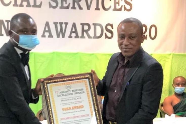 Soccabet awarded at 17th Ashanti Business Excellence Award