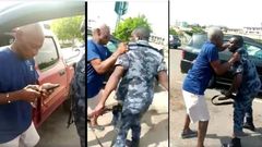 Elderly hit-and-run driver arrests police officer, tries to seize his gun