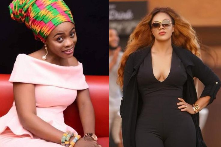 Diana Asamoah and Nadia Buari