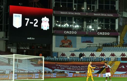 Liverpool's 7-2 thrashing at Aston Villa is one of many remarkable results early in the 2020/21 season