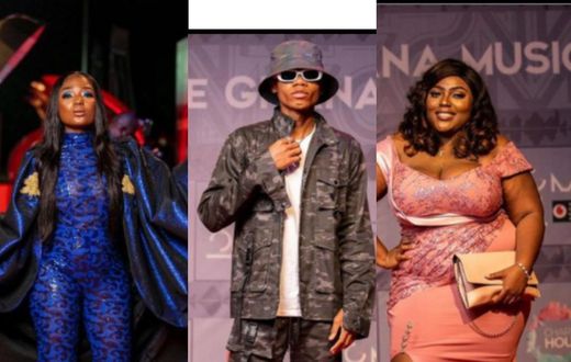 Efya, Kidi and AJ Sarpong