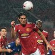 Manchester United striker Edinson Cavani made his debut against Chelsea